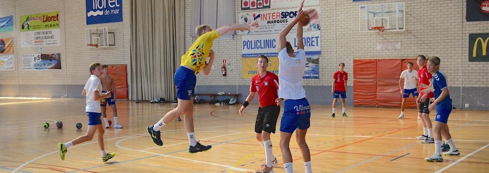 håndball Treningsleir i Barcelona Spania